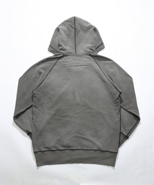 TMT（ティーエムティー）の「ZIP UP PARKA（パーカー・メンズ・ライトインディゴブルー/インディゴブルー/ライトグレー/グレー/サックスブルー/ブラック・MEDIUM/LARGE/X-LARGE）」の7枚目の写真