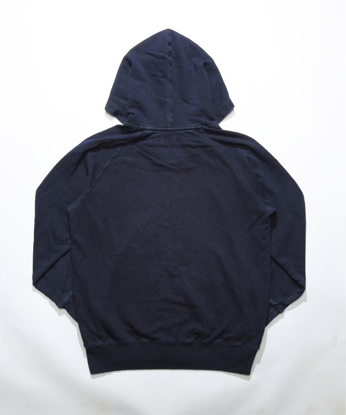 TMT（ティーエムティー）の「ZIP UP PARKA（パーカー・メンズ・ライトインディゴブルー/インディゴブルー/ライトグレー/グレー/サックスブルー/ブラック・MEDIUM/LARGE/X-LARGE）」の11枚目の写真
