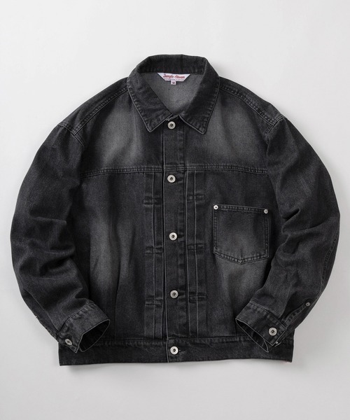 デニム トラッカー ジャケット コーティング ブラック 新品 MUSINSA公式 | DECOROSO ノックスデニムトラッカージャケット