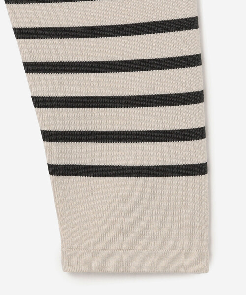 ORCIVAL（オーシバル）の「ORCIVAL | プレーティングストライプ ボートネックプルオーバー WOMEN（ニット/セーター・レディース・ブラック系その他/ベージュ系その他/グレー系その他2/ホワイト系その他5/ホワイト系その他・1）」の9枚目の写真