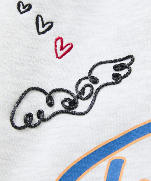 FREAK'S STORE（フリークスストア）の「限定展開 リラックスフィット ロープ刺繍デザイン プリント クルーネック スウェット / First Rate（スウェット・メンズ・チャコールグレー/ベージュ/ネイビー/グレー・SMALL/LARGE/MEDIUM）」の19枚目の写真