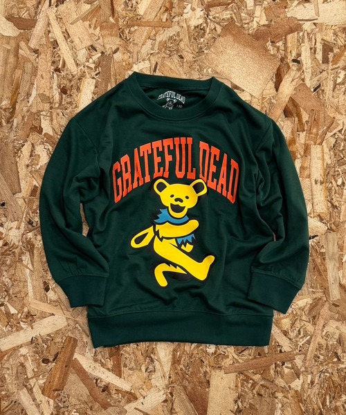 GRATEFUL DEAD/グレイトフルデッド】 綿タッチ ミニ裏毛 トレーナー