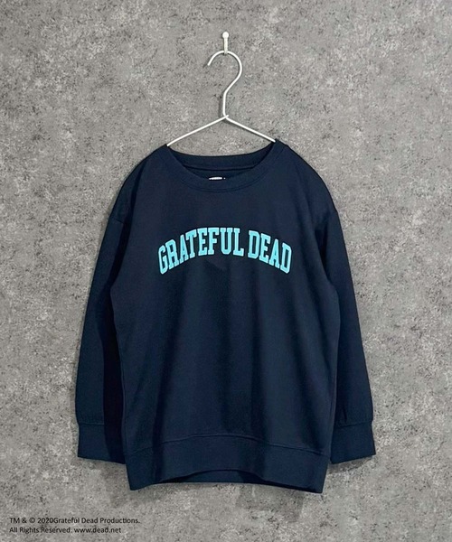 GRATEFUL DEAD/グレイトフルデッド】 綿タッチ ミニ裏毛 トレーナー
