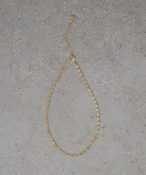 DISCOAT(ディスコート)の「【GOLDY】ツブフラットチェーンネックレス(ネックレス・レディース・ゴールド/シルバー・FREE)」の2枚目の写真