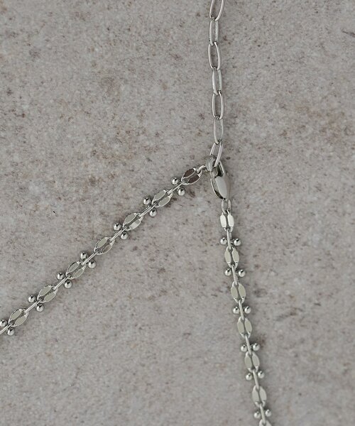 DISCOAT(ディスコート)の「【GOLDY】ツブフラットチェーンネックレス(ネックレス・レディース・ゴールド/シルバー・FREE)」の3枚目の写真