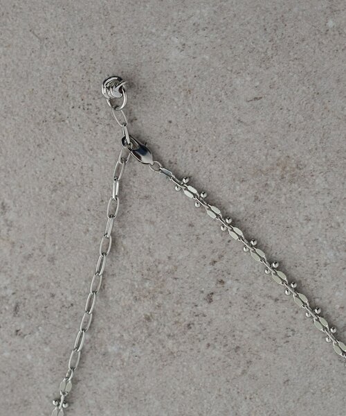 DISCOAT(ディスコート)の「【GOLDY】ツブフラットチェーンネックレス(ネックレス・レディース・ゴールド/シルバー・FREE)」の6枚目の写真