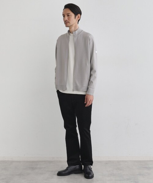 TAKEO KIKUCHI（タケオキクチ）の「アンチピリング ジップアップ ニット（ニット/セーター・メンズ・ネイビー/ライトグレー/ブラウン系その他・04/03/02）」の12枚目の写真