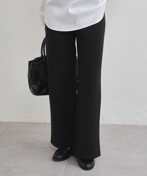 LOUNGEDRESS(ラウンジドレス)の「スウェットライクニットパンツ(その他パンツ・レディース・ブラック/ブラウン・FREE)」の17枚目の写真