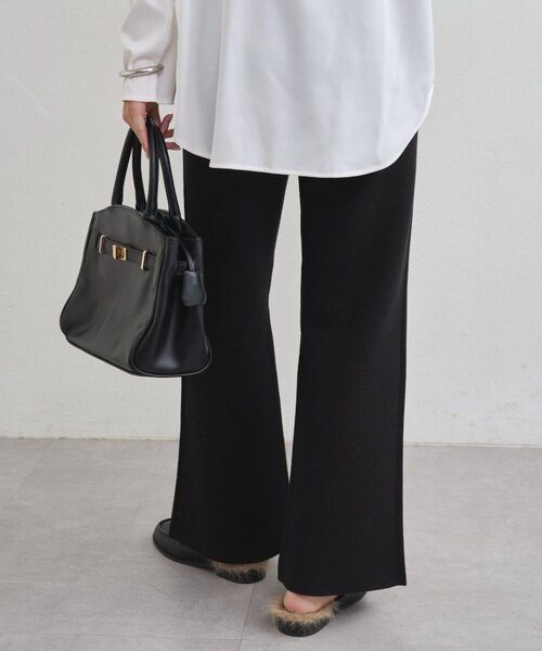 LOUNGEDRESS(ラウンジドレス)の「スウェットライクニットパンツ(その他パンツ・レディース・ブラック/ブラウン・FREE)」の20枚目の写真