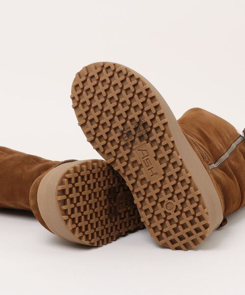 ASH（アッシュ）の「ASH/アッシュ【OSLO】ムートン厚底ハーフブーツ（ブーツ・レディース・ブラウン・36/37/38）」の11枚目の写真