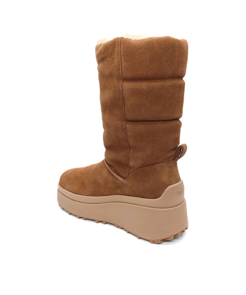 ASH（アッシュ）の「ASH/アッシュ【OSLO】ムートン厚底ハーフブーツ（ブーツ・レディース・ブラウン・36/37/38）」の4枚目の写真