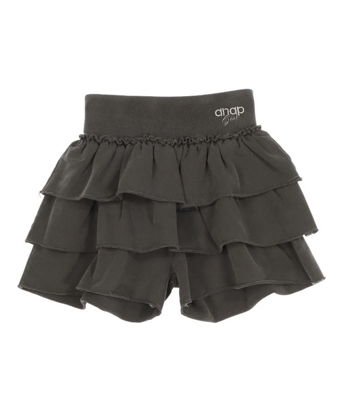 ANAP GiRL(アナップガール)の「ANAP R+Sティアード スカート 【 ユニセックスアイテム 】(スカート・キッズ・ブラウン/ダークアッシュ・XS/S/M)」の18枚目の写真