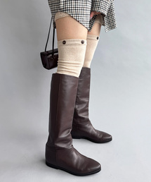 EDIT. FOR LULU | 【CORSO ROMA 9/コルソローマノーヴェ】ブラウンロングブーツ(その他シューズ)