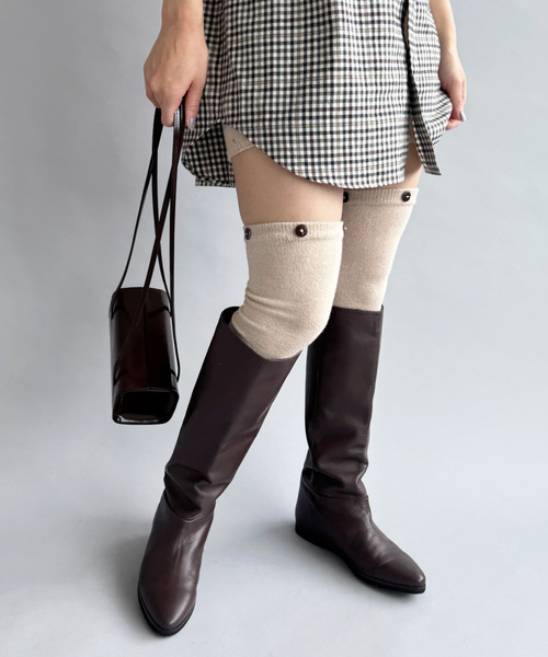 EDIT. FOR LULU（エディットフォールル）の「【CORSO ROMA 9/コルソローマノーヴェ】ブラウンロングブーツ（その他シューズ・レディース・ブラウン・38/37/36/35）」の2枚目の写真