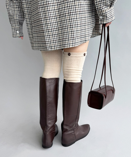 EDIT. FOR LULU（エディットフォールル）の「【CORSO ROMA 9/コルソローマノーヴェ】ブラウンロングブーツ（その他シューズ・レディース・ブラウン・38/37/36/35）」の3枚目の写真