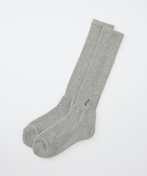 BARNYARDSTORM（バンヤードストーム）の「BARNYARDSTORM / BBソフト編地ソックス（ソックス/靴下・レディース・ホワイト/グレー・FREE）」の16枚目の写真