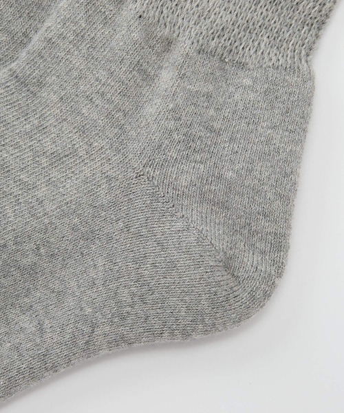 BARNYARDSTORM（バンヤードストーム）の「BARNYARDSTORM / BBソフト編地ソックス（ソックス/靴下・レディース・ホワイト/グレー・FREE）」の18枚目の写真