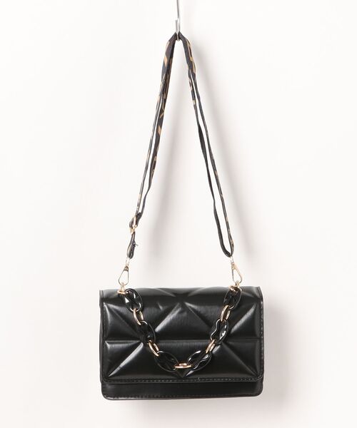 Burner（バーナー）の「【OKUOKU　0909】キルティングデザイン　ショルダーバッグ oku-bag-5-8【RBTS】（ショルダーバッグ・レディース・ブラック・FREE）」の9枚目の写真