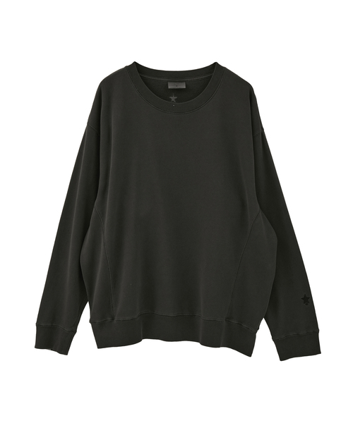 CONVERSE TOKYO(コンバーストウキョウ)の「PIGMENT DYE SPINDLE CODE SWEAT(スウェット・メンズ・ボルドー/ブラック/グレー・LARGE/SMALL)」の14枚目の写真