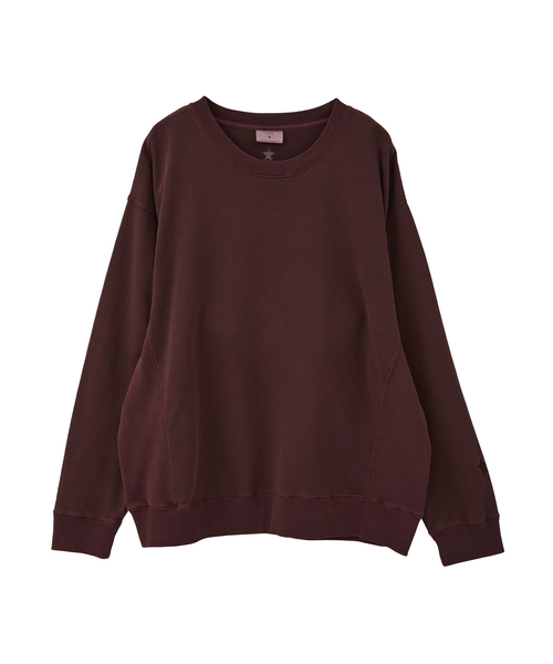 CONVERSE TOKYO(コンバーストウキョウ)の「PIGMENT DYE SPINDLE CODE SWEAT(スウェット・メンズ・ボルドー/ブラック/グレー・LARGE/SMALL)」の22枚目の写真