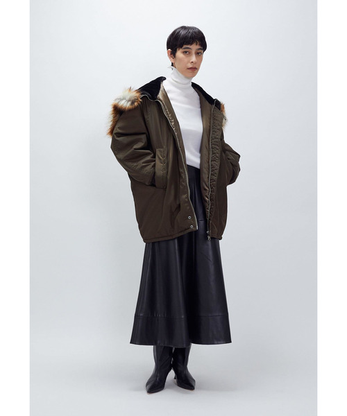 1er Arrondissement(プルミエアロンディスモン)の「スーパーファインウールボトルネック(ニット/セーター・レディース・ブラック系その他3/オフホワイト/レッド系その他2・FREE)」の17枚目の写真