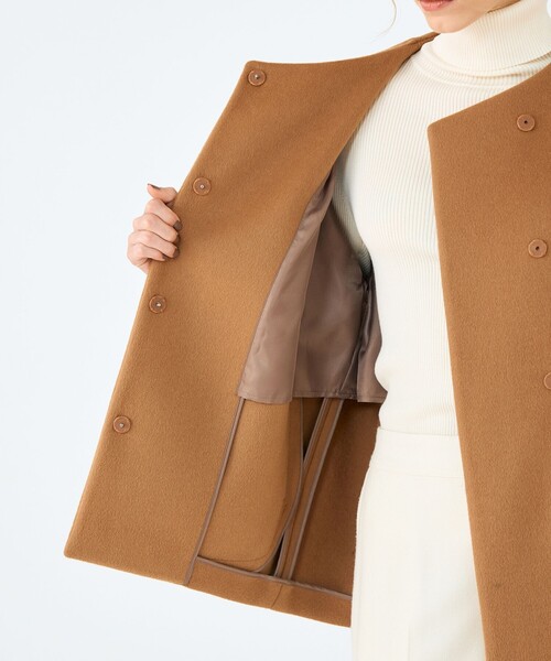 BALLSEY（ボールジィ）の「ウールカシミヤビーバー ショートコクーン