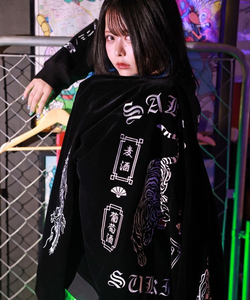 YOIDORE 別珍ﾘﾊﾞｰｼﾌﾞﾙ ﾍﾞﾄｽｶｼﾞｬﾝ（スカジャン）｜JACKROSE（ジャック