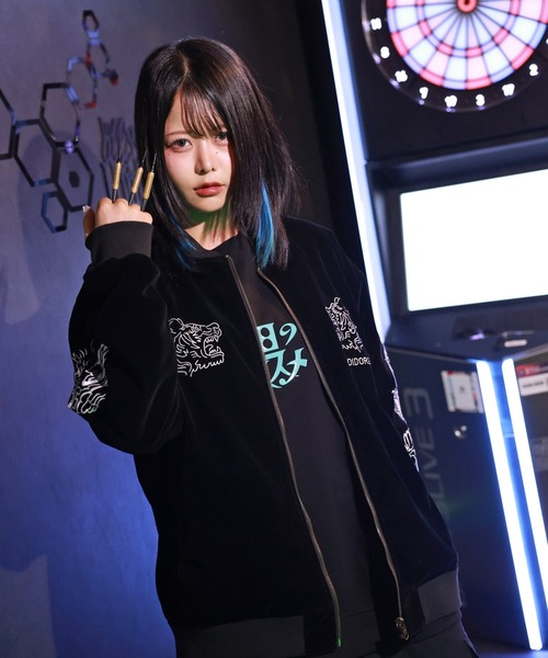 YOIDORE 別珍ﾘﾊﾞｰｼﾌﾞﾙ ﾍﾞﾄｽｶｼﾞｬﾝ（スカジャン）｜JACKROSE（ジャック