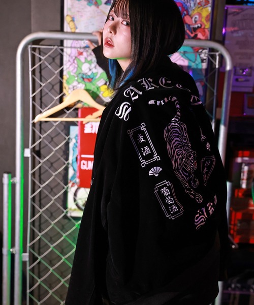 YOIDORE 別珍ﾘﾊﾞｰｼﾌﾞﾙ ﾍﾞﾄｽｶｼﾞｬﾝ（スカジャン）｜JACKROSE（ジャック