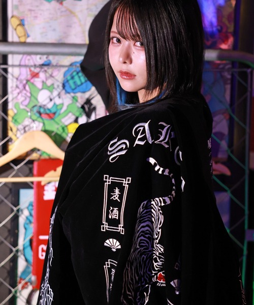 YOIDORE 別珍ﾘﾊﾞｰｼﾌﾞﾙ ﾍﾞﾄｽｶｼﾞｬﾝ（スカジャン）｜JACKROSE（ジャック