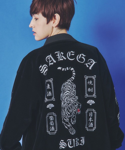 YOIDORE 別珍ﾘﾊﾞｰｼﾌﾞﾙ ﾍﾞﾄｽｶｼﾞｬﾝ（スカジャン）｜JACKROSE（ジャック