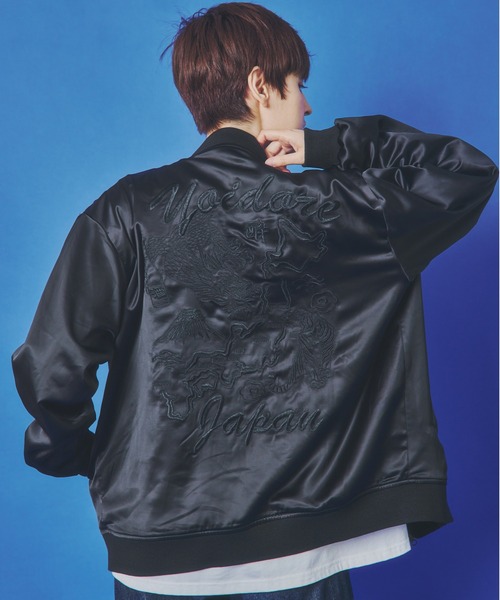 YOIDORE 別珍ﾘﾊﾞｰｼﾌﾞﾙ ﾍﾞﾄｽｶｼﾞｬﾝ（スカジャン）｜JACKROSE（ジャック