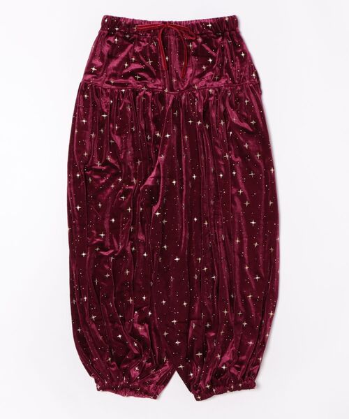 チャイハネ（チャイハネ）の「【チャイハネ】スタミーベロアパンツ（その他パンツ・レディース・グリーン/レッド/イエロー・FREE）」の3枚目の写真