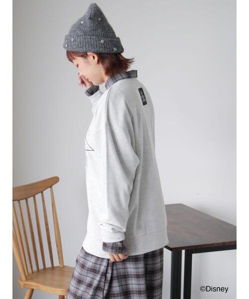 ehka sopo(エヘカソポ)の「【Disney】ナイトメアー・ビフォア・クリスマス/スウェット(Tシャツ/カットソー・レディース・ブラック/キナリ/パープル・F)」の10枚目の写真