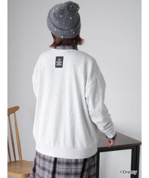 ehka sopo(エヘカソポ)の「【Disney】ナイトメアー・ビフォア・クリスマス/スウェット(Tシャツ/カットソー・レディース・ブラック/キナリ/パープル・F)」の11枚目の写真