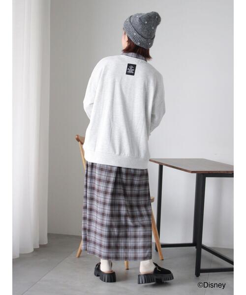 ehka sopo(エヘカソポ)の「【Disney】ナイトメアー・ビフォア・クリスマス/スウェット(Tシャツ/カットソー・レディース・ブラック/キナリ/パープル・F)」の15枚目の写真