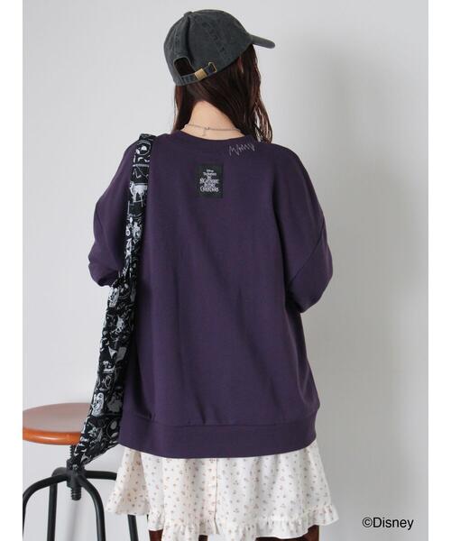 ehka sopo(エヘカソポ)の「【Disney】ナイトメアー・ビフォア・クリスマス/スウェット(Tシャツ/カットソー・レディース・ブラック/キナリ/パープル・F)」の22枚目の写真