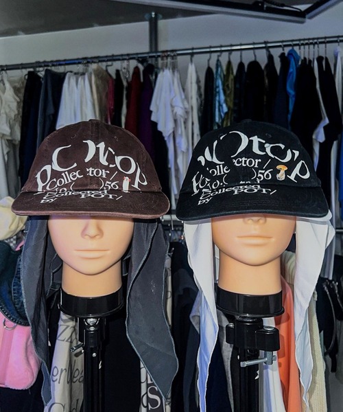 ALAND(エーランド)の「【UNISEX】POT/Longville CAP(キャップ・レディース・グレー/ブラウン/ブラック・FREE)」の4枚目の写真