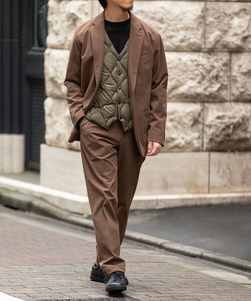 SHIPS:〈手洗い可能〉トリコット コーデュロイ ジャケット