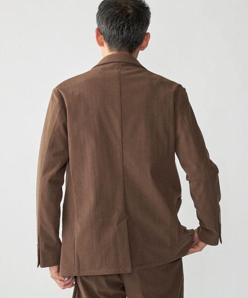 美品 パパス コーデュロイ テーラードジャケット パンツ セットアップ 茶色 美品 パパス コーデュロイ テーラードジャケット パンツ セットアップ