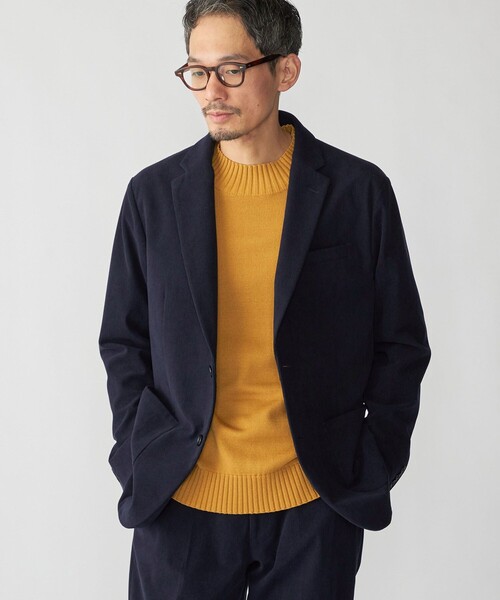 セール】SHIPS:〈手洗い可能〉トリコット コーデュロイ ジャケット