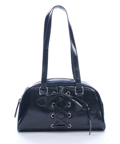 clear（クリア）の「レースアップロングハンドルバッグ[着回し力抜群 ガーリー リボン]≪AW新作≫（ハンドバッグ・レディース・ベージュ/ブラウン/ブラック・F）」の19枚目の写真