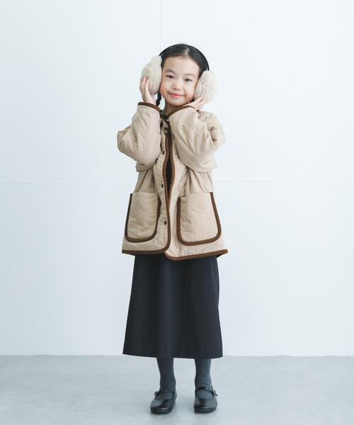 URBAN RESEARCH DOORS(アーバンリサーチドアーズ)の「リバーシブルフリースコート(KIDS)(その他アウター・キッズ・ベージュ系その他/グレー系その他・135/105/120)」の8枚目の写真