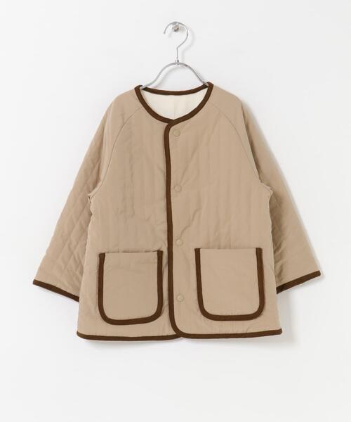 URBAN RESEARCH DOORS(アーバンリサーチドアーズ)の「リバーシブルフリースコート(KIDS)(その他アウター・キッズ・ベージュ系その他/グレー系その他・135/105/120)」の14枚目の写真