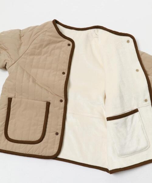 URBAN RESEARCH DOORS(アーバンリサーチドアーズ)の「リバーシブルフリースコート(KIDS)(その他アウター・キッズ・ベージュ系その他/グレー系その他・135/105/120)」の16枚目の写真