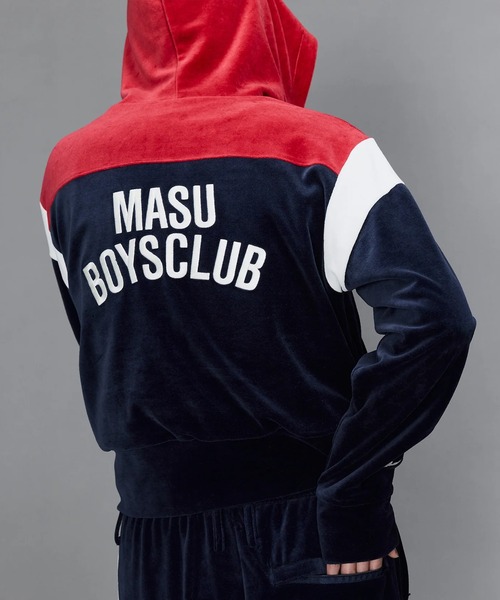 MASU（エムエーエスユー）の「【MASU】PUMA × MASU T7 SHORT TRACK HOODIE（パーカー・メンズ・ダークネイビー・M/L）」の2枚目の写真