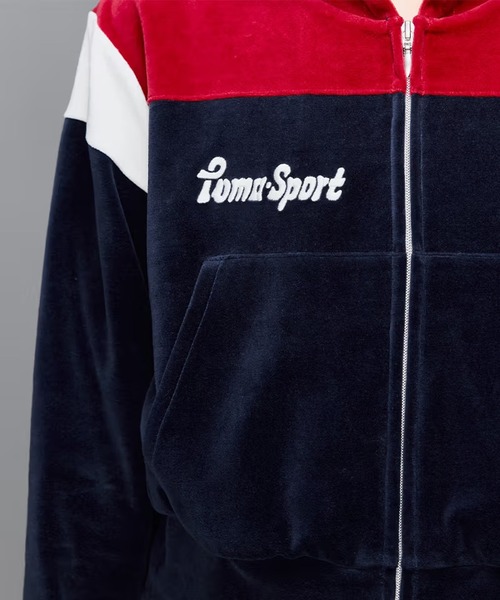 MASU（エムエーエスユー）の「【MASU】PUMA × MASU T7 SHORT TRACK HOODIE（パーカー・メンズ・ダークネイビー・M/L）」の3枚目の写真