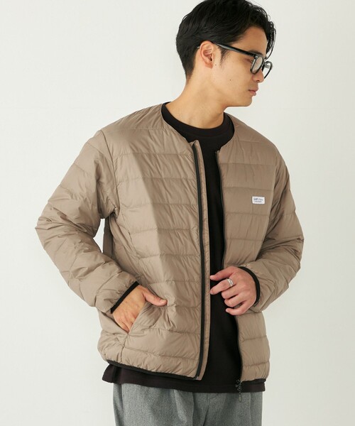 SHIPS Colors別注】FIRST DOWN:〈撥水・洗濯機可能〉ライト ダウン