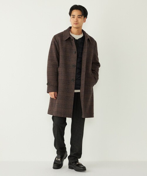 SHIPS Colors(シップス カラーズ)の「【SHIPS Colors別注】FIRST DOWN:〈撥水・洗濯機可能〉ライト ダウン ブルゾン◇(ダウンジャケット/コート・メンズ・ブルー/ブラック/ベージュ/オレンジ・MEDIUM/LARGE/X-LARGE)」の17枚目の写真