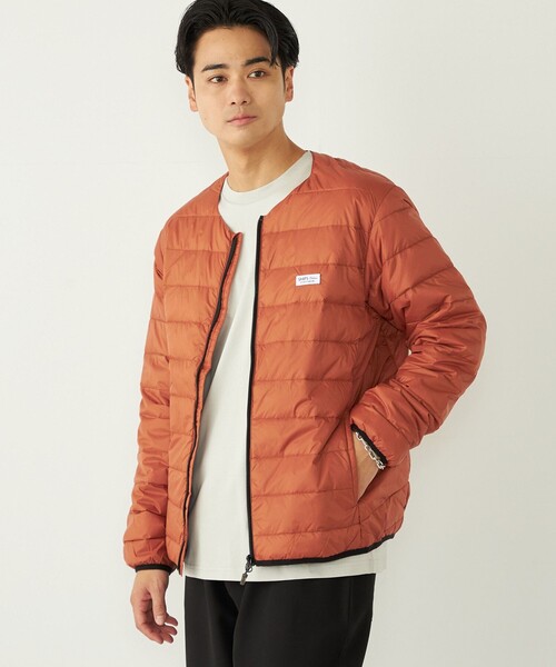 SHIPS Colors(シップス カラーズ)の「【SHIPS Colors別注】FIRST DOWN:〈撥水・洗濯機可能〉ライト ダウン ブルゾン◇(ダウンジャケット/コート・メンズ・ブルー/ブラック/ベージュ/オレンジ・MEDIUM/LARGE/X-LARGE)」の11枚目の写真